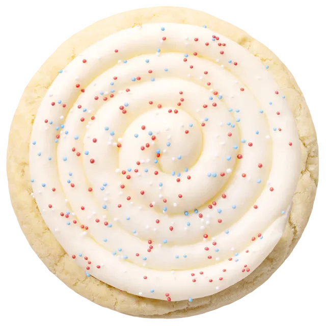 Patriotic Birthday Cake Cookie