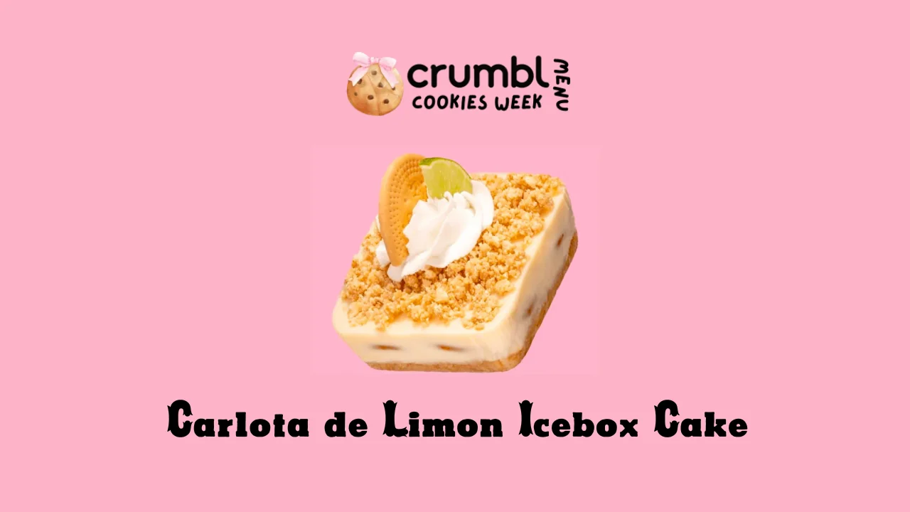 Carlota de Limon Icebox Cake ft Marias Gamesa (NCD) Crumbl Cookies
