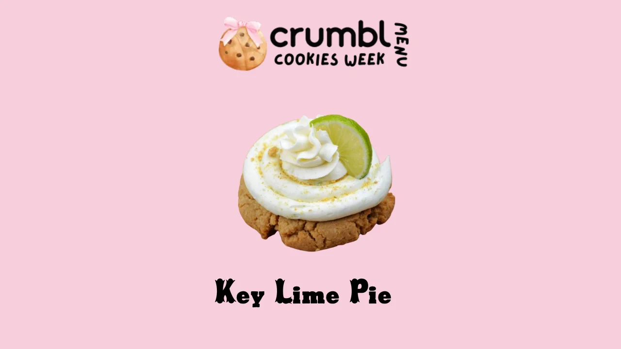 Key Lime Pie at Crumbl Cookies